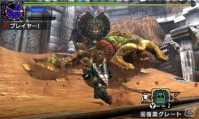 3DS「モンスターハンタークロス」イベントクエスト「荒ぶる連峰」「鎚と戈の競演」が配信！の画像3