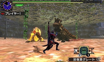 3DS「モンスターハンタークロス」イベントクエスト「荒ぶる連峰」「鎚と戈の競演」が配信！の画像5