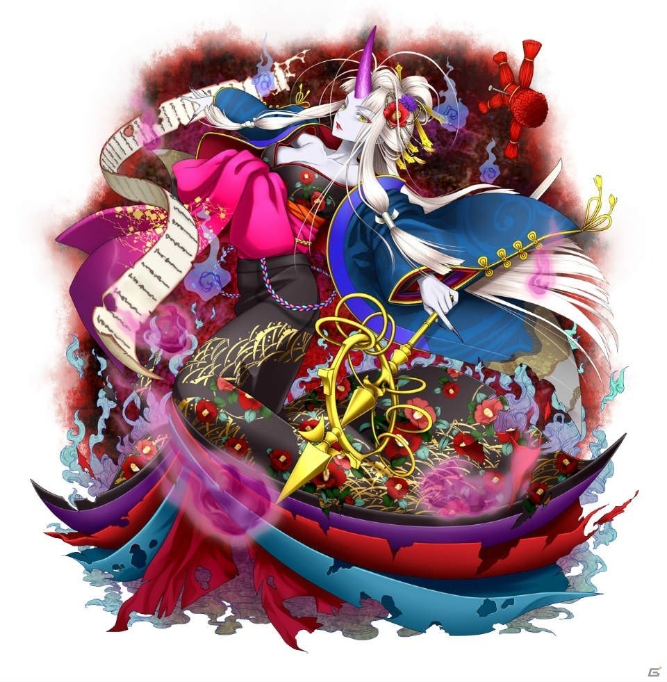 「妖怪百姫たん！」140万インストール記念キャンペーンが開催！「滝夜叉姫」がレアリティ「極」にパワーアップの画像2