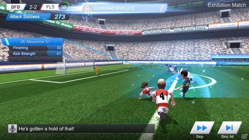 iOS/Android「BFB Champions～Global Kick-Off～」監督の手腕が問われる試合システムの情報が公開！先行メルマガ登録キャンペーンもスタートの画像2