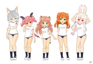 「ポップアップストーリー」にて「セントフェーレス大運動会！」が開催中！報酬はレンゲ・ミヤモトのSRジョブ「すっぴん」衣装“私服”の画像8