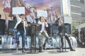 阿部さん、諏訪部さん、鈴木さんらキャスト陣がクイズでクロスリンク！？会場ならではのネタも満載だった「ガンスリンガー ストラトス 3」稼働記念イベントレポートの画像11
