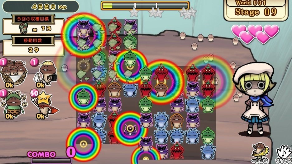 「おさわり探偵 なめこ大繁殖2」がYahoo! Mobageで配信！“なめこ”が登場する爽快パズルゲームの最新作の画像5