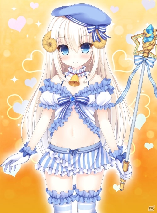 ニコニコアプリ「桃色大戦ぱいろん・生」召喚士の女の子「シルベーヌ・ターニャ」が登場の画像1