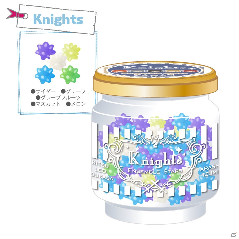 「あんさんぶるスターズ！」のクッキーコードリール第3弾＆ビン入りこんぺいとうが2016年8月に発売！の画像18