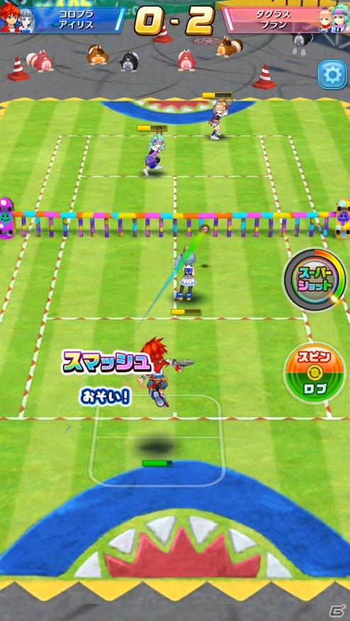 「白猫プロジェクト」のキャラクターが登場する対戦型スポーツゲーム「白猫テニス」発表！友だち登録キャンペーンが開始の画像8