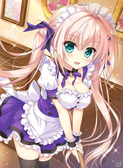 ニコニコアプリ「桃色大戦ぱいろん・生」名探偵「グロリア・L・シャーロック」のメイドver.が登場！の画像1