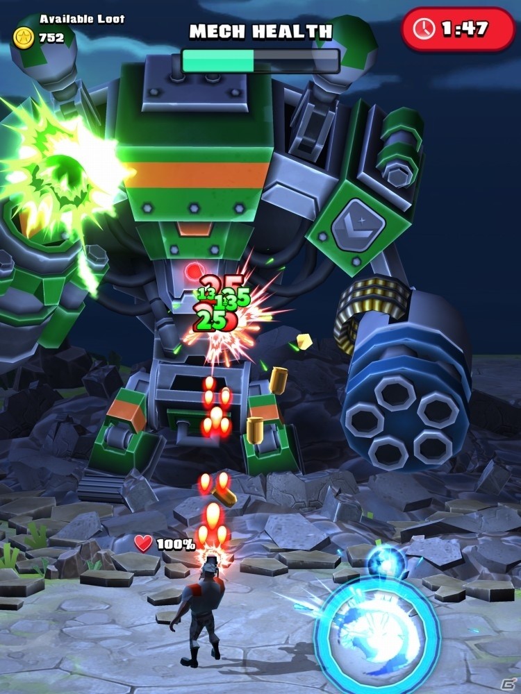 小隊を組んで巨大ロボを撃退！戦略性豊かなシューティング「RAID HQ」がiOS向けに配信開始の画像2