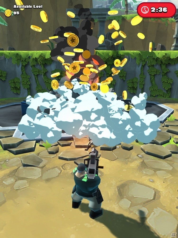 小隊を組んで巨大ロボを撃退！戦略性豊かなシューティング「RAID HQ」がiOS向けに配信開始の画像5
