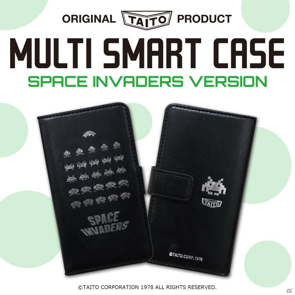 「スペースインベーダー」「ダライアス」デザインのタイトー限定スマートフォンケースが発売決定の画像1