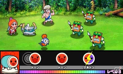3DS「太鼓の達人 ドコドン！ミステリーアドベンチャー」第2章の舞台はイースター島！新要素「合成」やさらなるゲストキャラも明らかにの画像31