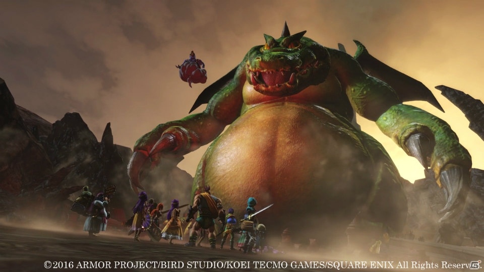 PS4/PS3/PS Vita「ドラゴンクエストヒーローズII」超巨大モンスター同士が激突！主人公たちを待ち受ける強敵たちの存在も明らかにの画像1