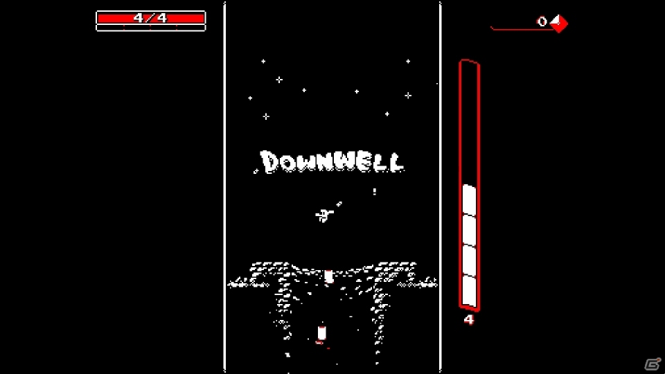 究極の難易度を誇る2Dスクロール型アクション「Downwell」がPS4/PS Vita向けに配信開始の画像2