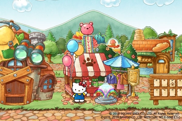 「くまぱら」サンリオコラボ第1弾「森の雑貨屋さん」が開始！ハローキティが雑貨屋さんをオープンの画像2