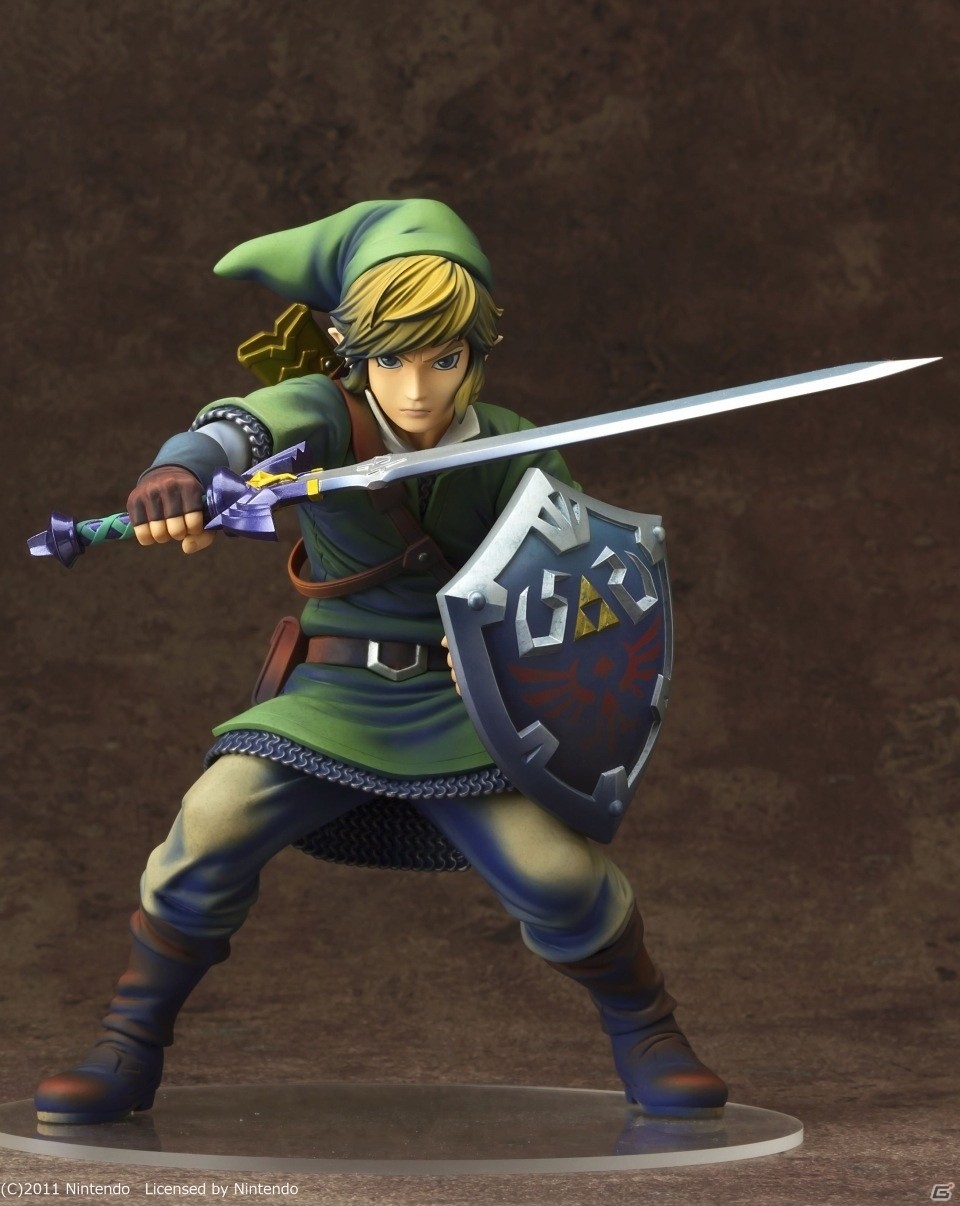 ゼルダの伝説 スカイウォードソード リンク 1/7スケールフィギュア ゼルダの伝説 スカイウォードソード」リンクの1/7スケールフィギュアが