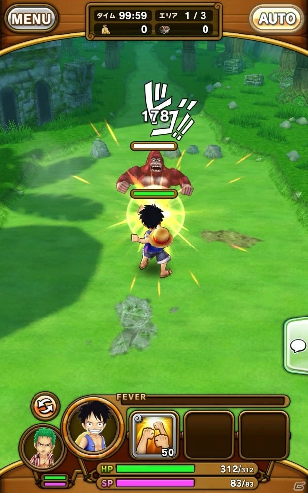 おなじみの海賊や海軍たちが大暴れ！キャラ総出演の痛快アクションゲーム「ONE PIECE サウザンドストーム」の画像3