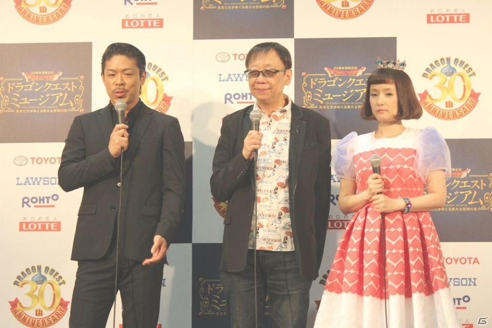 堀井雄二氏が語る、シリーズ30年の想い出とは―松本利夫さん、千秋さんら豪華ゲストも駆けつけた「ドラゴンクエストミュージアム」制作発表記者会見レポートの画像37