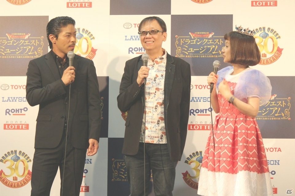 堀井雄二氏が語る、シリーズ30年の想い出とは―松本利夫さん、千秋さんら豪華ゲストも駆けつけた「ドラゴンクエストミュージアム」制作発表記者会見レポートの画像38
