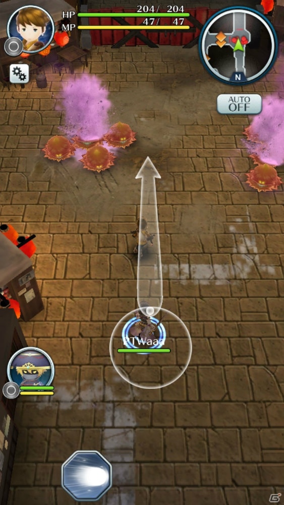 片手で楽しめるアクションRPG「サムライ ライジング」をレビュー！ジョブの選択や育成の魅力も満載の画像4