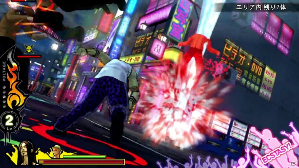 PS Vita「UPPERS」マックス・紅蓮ハートや神代乱麻のショートエピソードが公開！「床破壊」のアクションも紹介の画像2