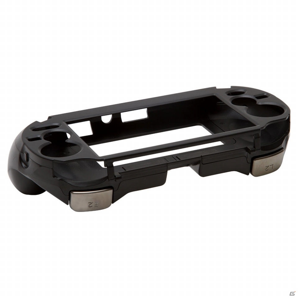 PS Vita・PCH-1000型専用L2/R2ボタン搭載グリップカバーが数量限定で再販！グリップをつけたまま収納できるポーチも新発売の画像1