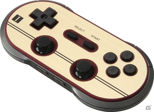 懐かしいデザインと高い操作性が特徴のゲームコントローラー「FC30 PRO GAME CONTROLLER」が6月3日に発売の画像2