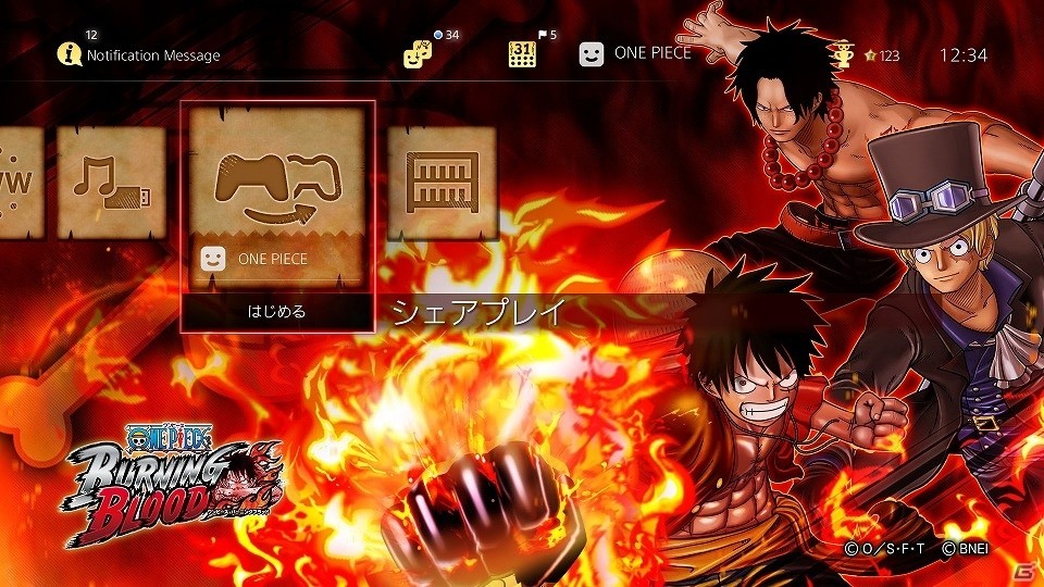 PS4/PS Vita「ONE PIECE BURNING BLOOD」仲間と共にエリアを奪い合う「海賊旗攻防戦」が配信！の画像3