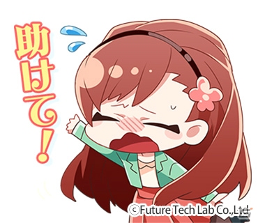 PS Vita「SA7 -SILENT ABILITY SEVEN-」描き下ろしイラストも入ったLINEスタンプが配信開始！の画像1