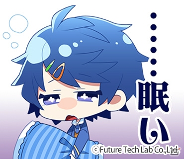 PS Vita「SA7 -SILENT ABILITY SEVEN-」描き下ろしイラストも入ったLINEスタンプが配信開始！の画像2