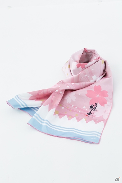 「薄桜鬼 真改 風ノ章」のネクタイファブリックシュシュやポーチ、イメージストールが7月21日に発売の画像12