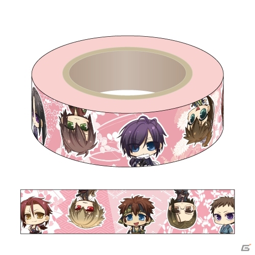 「薄桜鬼 真改」のファブリックミスト全13種が6月下旬に発売―マスキングテープのプレゼントもの画像2