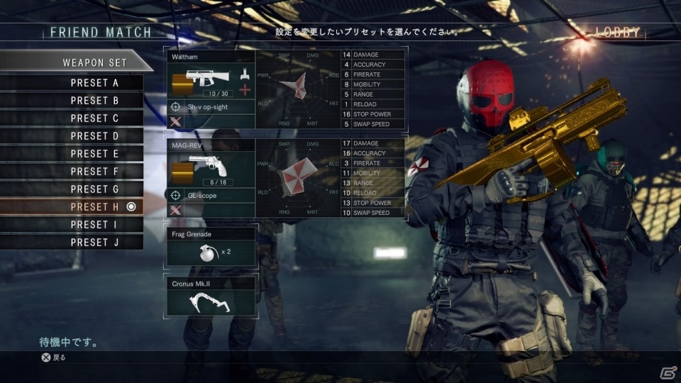 対戦TPSと「バイオハザード」のエッセンスがうまい具合に融合した挑戦作―PS4版「バイオハザード アンブレラコア」のマルチプレイを遊んでみたの画像5