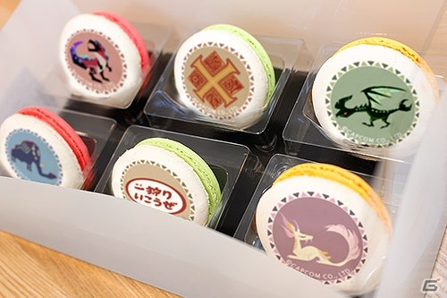 「モンスターハンタークロス」プリントケーキ＆マカロンが発売！メッセージや写真を入れることも可能の画像1