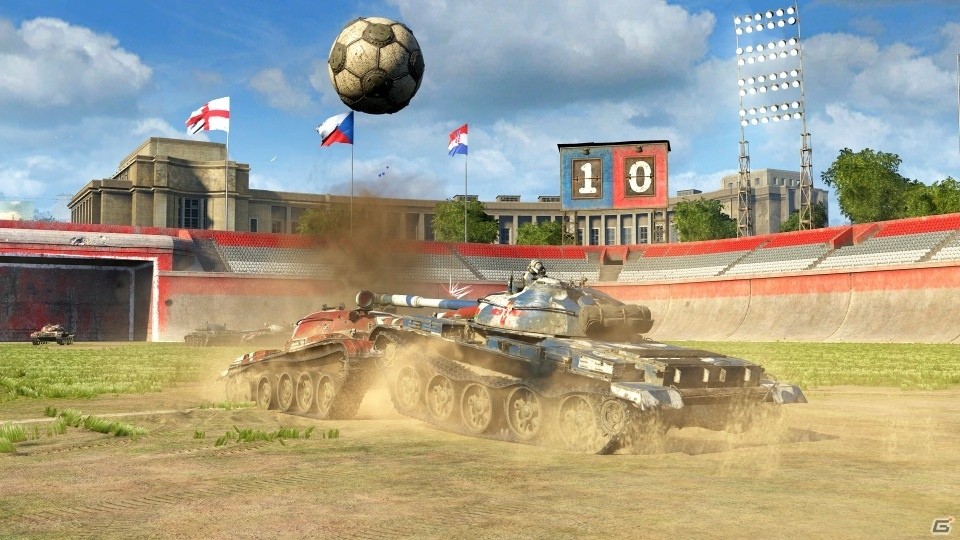 「World of Tanks」サッカーの祭典「Tank Football 2016モード」が開催決定！今年は新機能で戦車が宙を舞う？の画像6