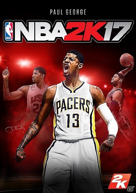 PS4/Xbox One「NBA 2K17」スタンダード・エディション版のカバーアスリートがポール・ジョージ選手に決定の画像1