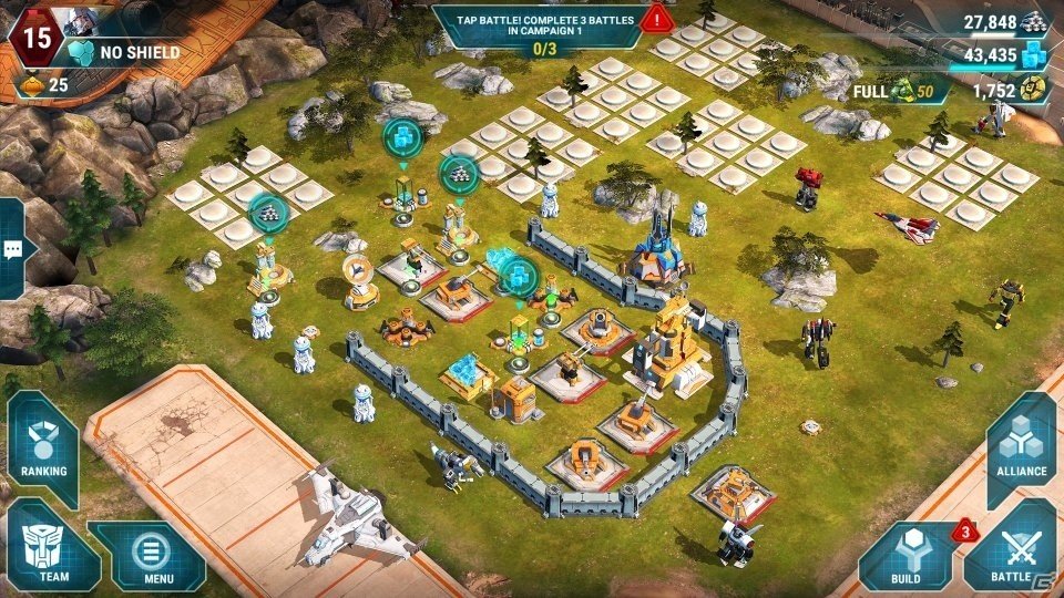 iOS/Android「トランスフォーマー：アースウォーズ」が2016年7月に配信！サイバトロン、デストロンと同盟を組んで戦うリアルタイムストラテジーの画像3