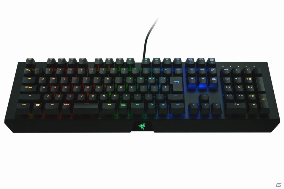 MSY、日本語レイアウトのゲーミングキーボード「Razer BlackWidow X Chroma」を発売の画像2