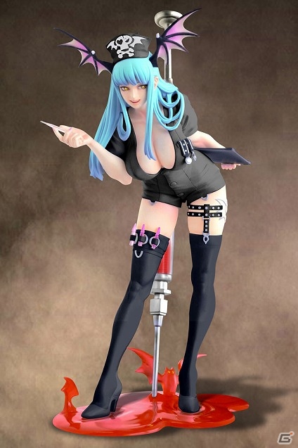 妖艶なブラックナースVer.も登場！「カプコンフィギュアビルダー クリエイターズモデル」モリガン・アーンスランド（ナースVer.）の予約受付が開始の画像2