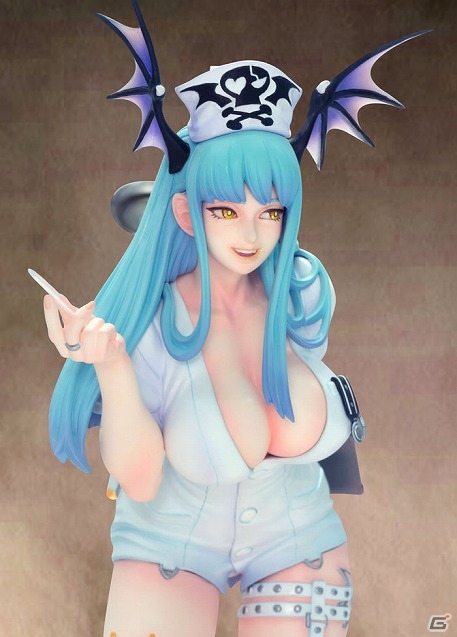 妖艶なブラックナースVer.も登場！「カプコンフィギュアビルダー クリエイターズモデル」モリガン・アーンスランド（ナースVer.）の予約受付が開始の画像3