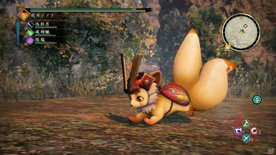 PS4/PS3/PS Vita「討鬼伝2」モノノフを取り締まる部隊「禁軍」の新キャラクターや領域内の探索に役立つ「天狐」を紹介！の画像19