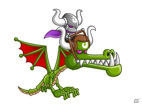 きびだんご 城 と ドラゴン