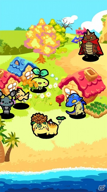 不思議な生物たちをのんびり育成しよう！Android版「惑星キャラパゴス」が配信の画像4