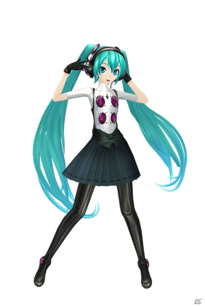 初音ミクと「P4D」のコラボモデル「P4Dスタイル」が「初音ミク -Project DIVA- X」や「初音ミク Project DIVA Arcade Future Tone」などで登場！の画像1