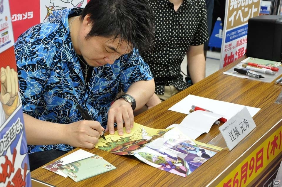 3DS「逆転裁判6」が本日発売！江城P・山﨑Dのサイン＆握手会イベントをレポートの画像3