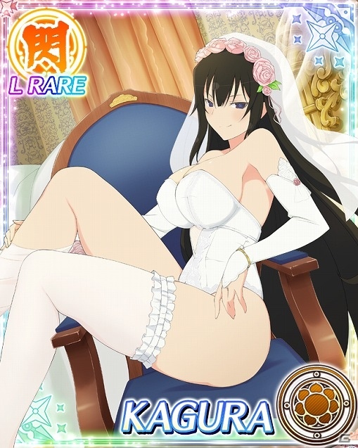 「閃乱カグラ NewWave Gバースト」ウェディング衣装の少女たちが手に入るイベント「ブーケ争奪大乱戦！水無月段位戦」が開催！の画像4
