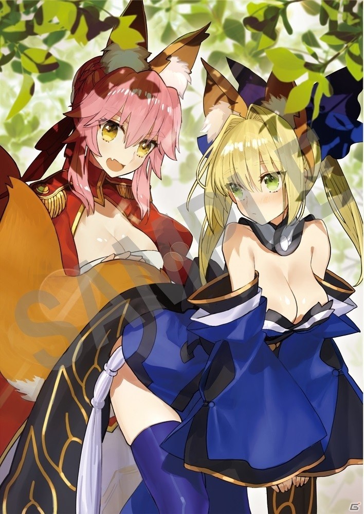 PS4/PS Vita「Fate/EXTELLA」店舗別購入特典描き下ろしイラストの完成版が一挙公開！の画像2