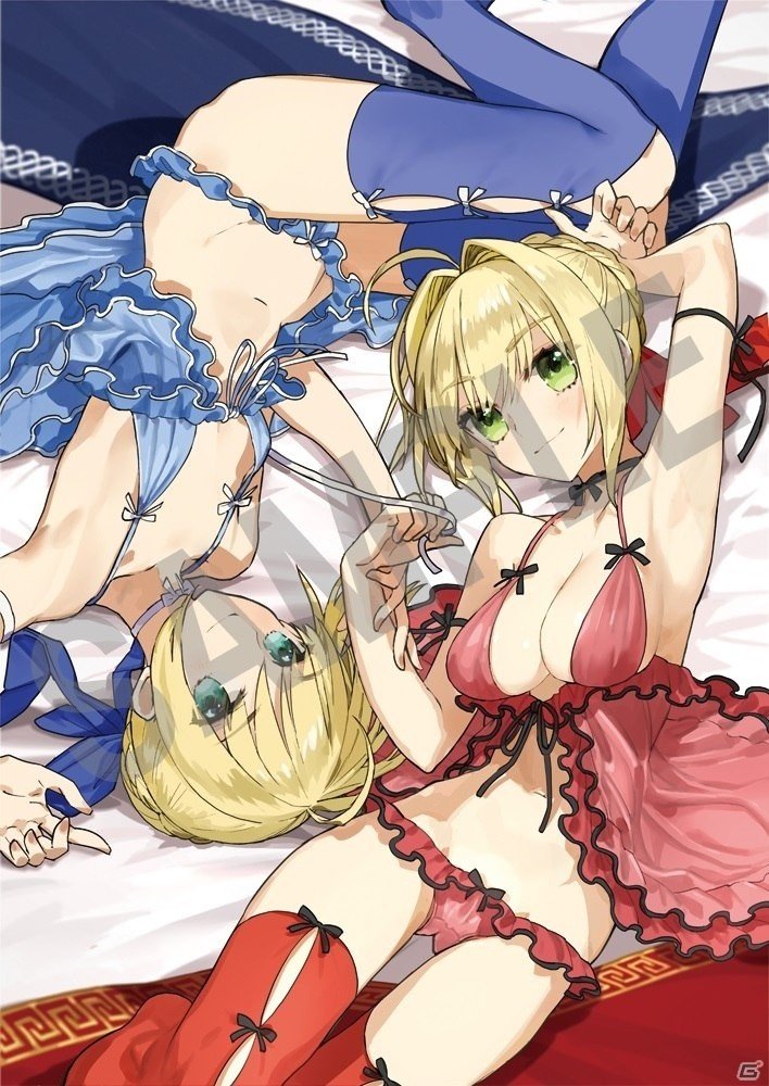 PS4/PS Vita「Fate/EXTELLA」店舗別購入特典描き下ろしイラストの完成版が一挙公開！の画像4
