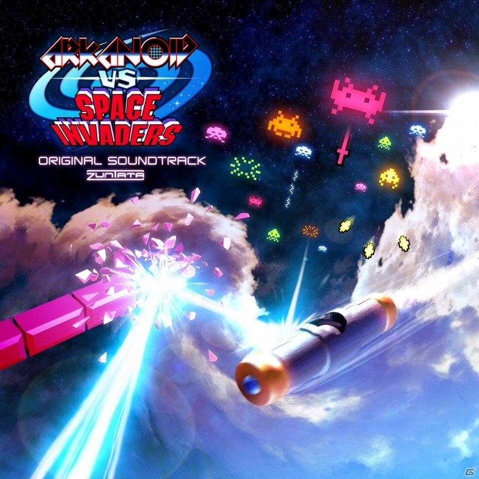 iOS/Android「LINE アルカノイドvsインベーダー」ZUNTATAが手掛けた音楽を収録したオリジナルサウンドトラックが6月22日より配信！の画像1