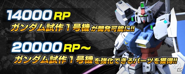 PS4/PS3「ガンダムバトルオペレーションNEXT」ガンダム試作1号機が手に入るランクマッチSeason4「ウラキ少尉、突貫します!」がスタートの画像3