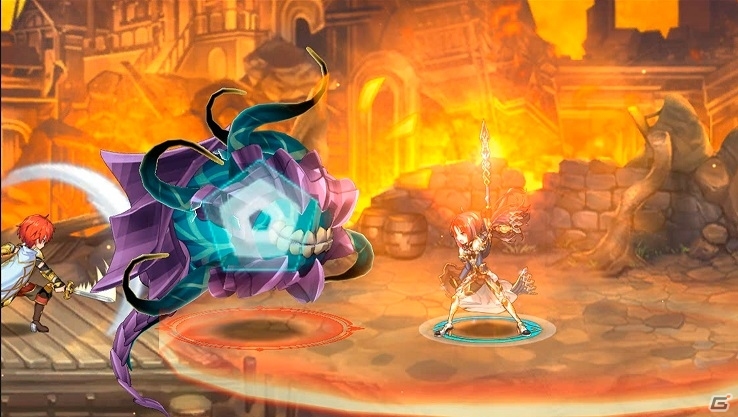 iOS/Android「蒼空のリベラシオン」新職業ランサーが登場！ランサー獲得イベント「赤熱の炎槍」も開始の画像2